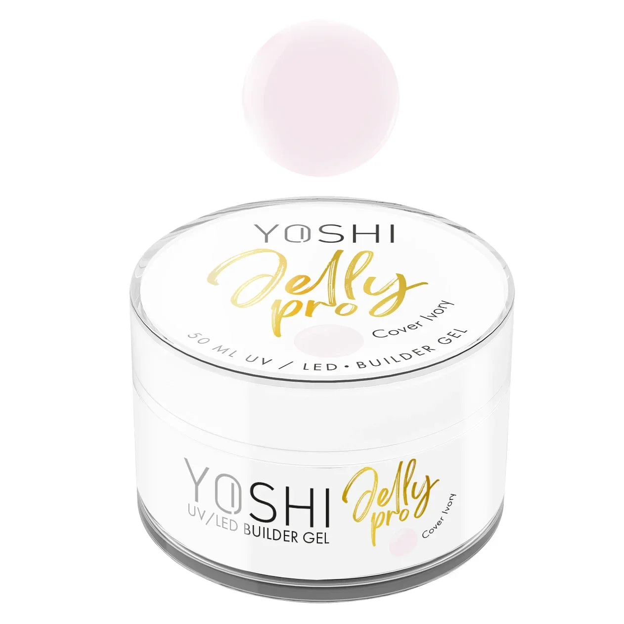 Yoshi Jelly PRO Gel UV LED Cover Ivory 50 ml - Lady&Oscar