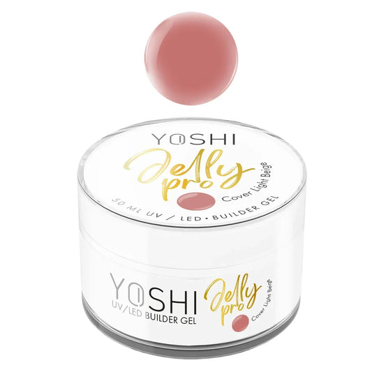 Yoshi Jelly PRO Gel UV LED Cover Light Beige 50 ml - Lady&Oscar