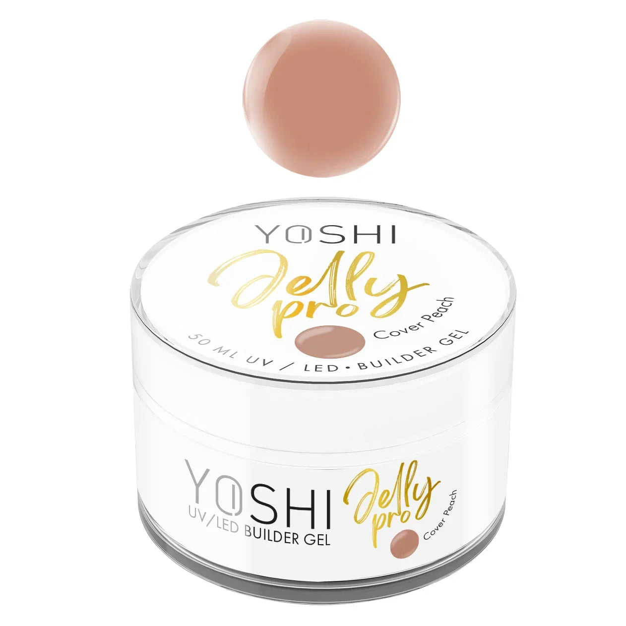 Yoshi Jelly PRO Gel UV LED Cover Peach 50 ml - Lady&Oscar