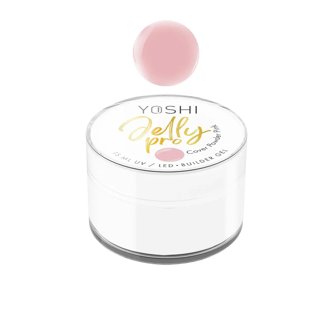 Yoshi Jelly PRO Gel UV LED Cover Powder Pink 15 ml - Lady&Oscar