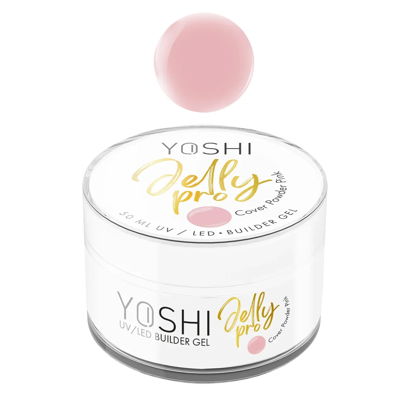 Yoshi Jelly PRO Gel UV LED Cover Powder Pink 50 ml - Lady&Oscar