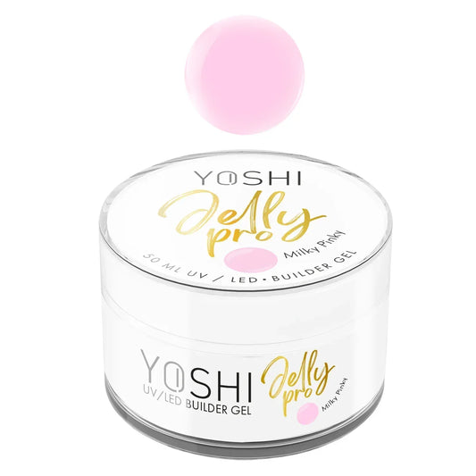 Yoshi Jelly PRO Gel UV LED Milky Pinky 50 ml - Lady&Oscar