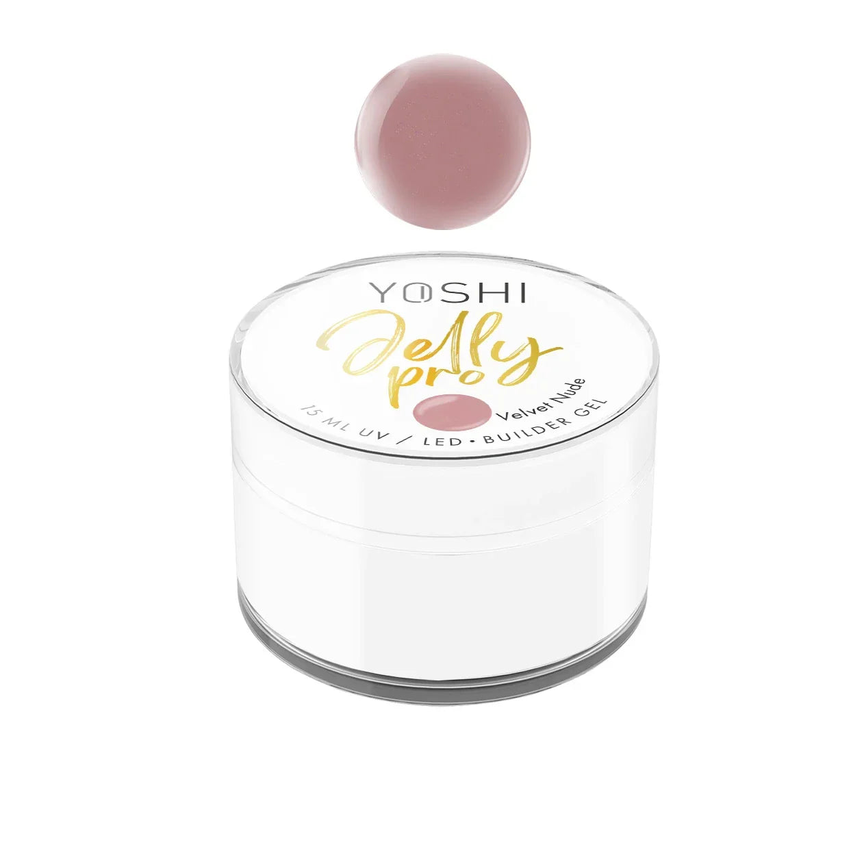 Yoshi Jelly PRO UV LED Velvet Nude 15 ml - Lady&Oscar