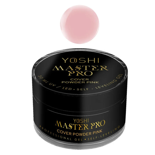 Yoshi Master PRO Gel UV LED Cover Powder Pink 50 ml - Lady&Oscar