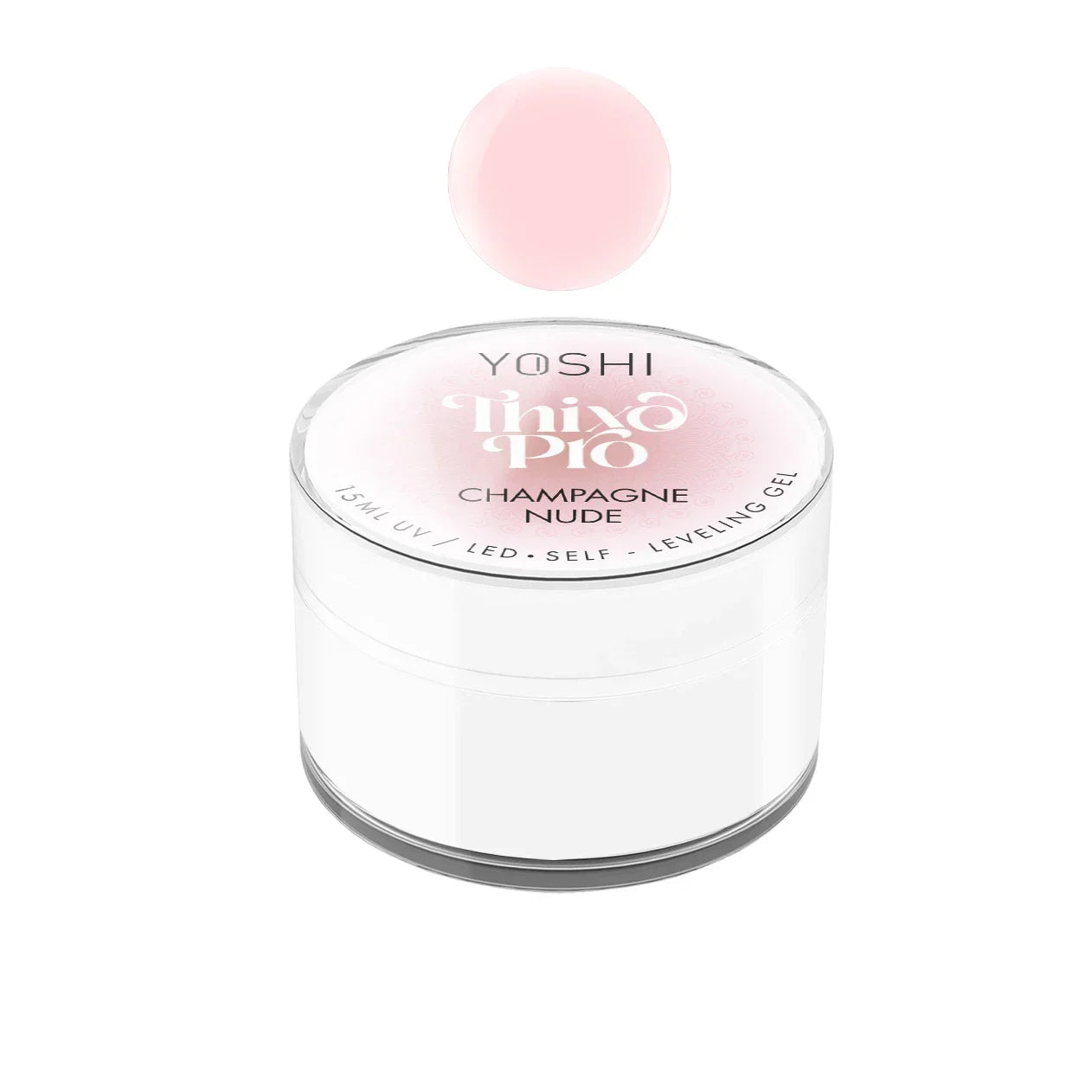 Yoshi Thixo PRO GEL UV LED Champagne Nude 15 ml - Lady&Oscar