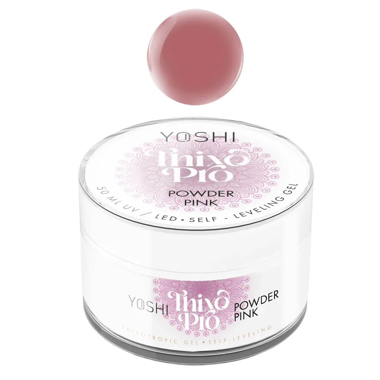 Yoshi Thixo PRO GEL UV LED Powder Pink 50 ml - Lady&Oscar