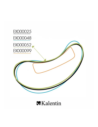 KALENTIN Box patch per occhi vegani con Aloe Barbadensis e Vitamina C - 60 pezzi (30 paia) - Lady&Oscar