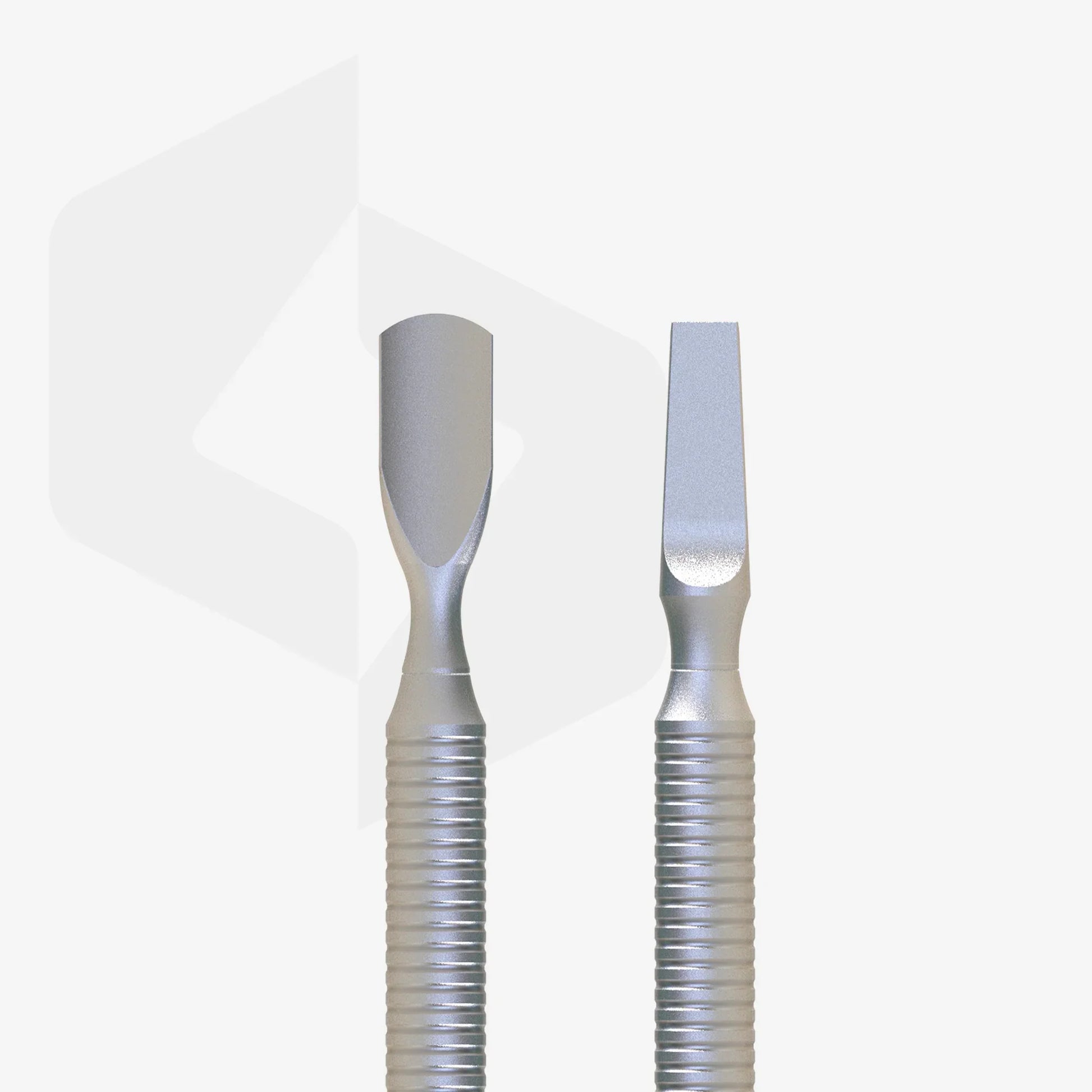 STALEKS Spatola per manicure (pusher arrotondato + pulsante dritto) BEAUTY & CARE 30 TYPE 2 - Lady&Oscar