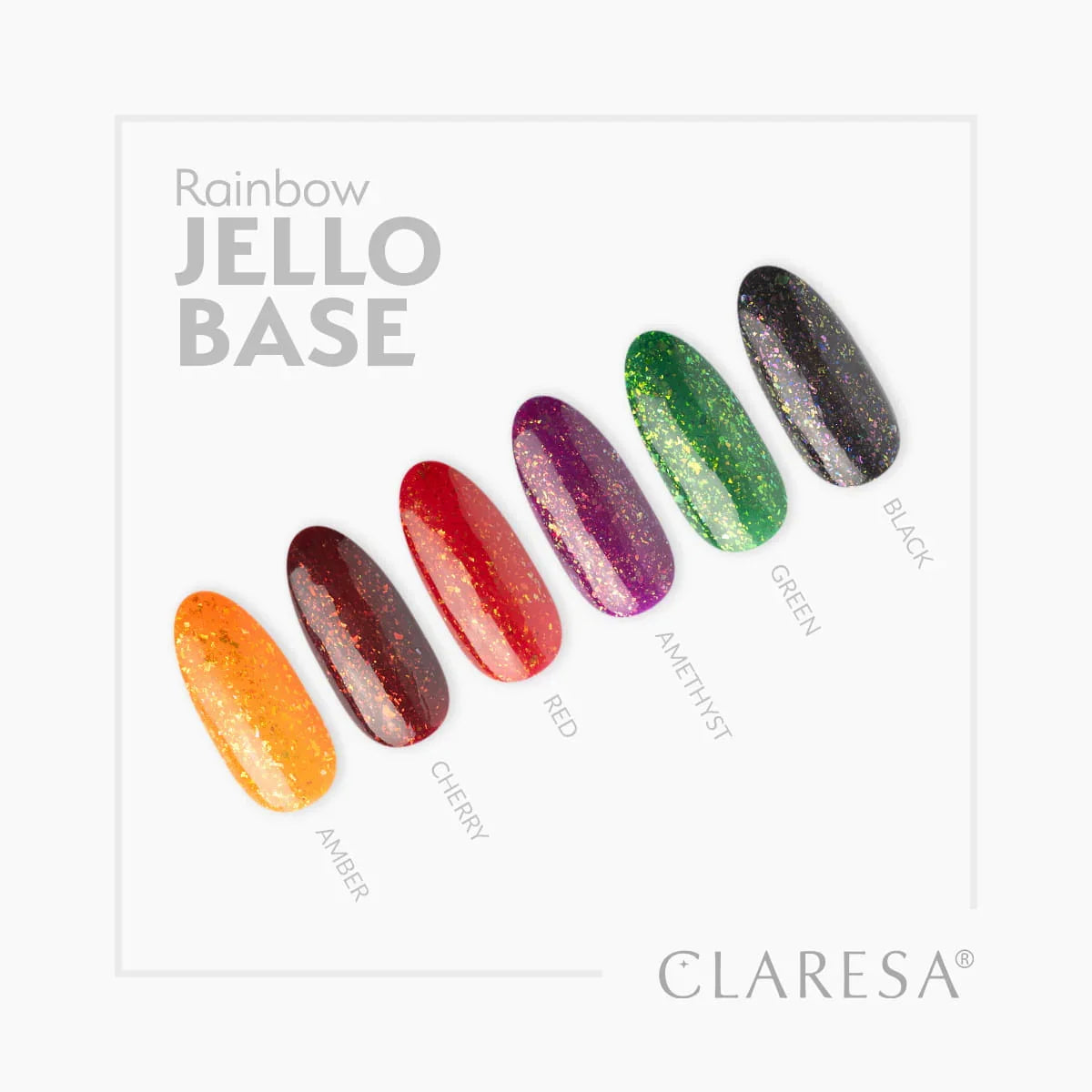 Claresa Rainbow Jello Base Amber 5g - Lady&Oscar