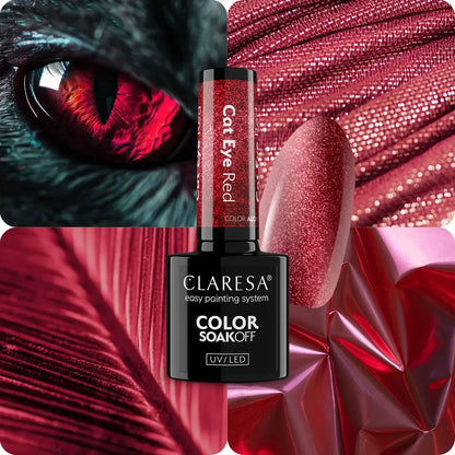 Claresa Cat Eye Red 5g - Lady&Oscar