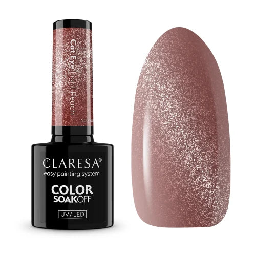 Claresa Smalto Semipermanente Cat Eye Light Peach 5g