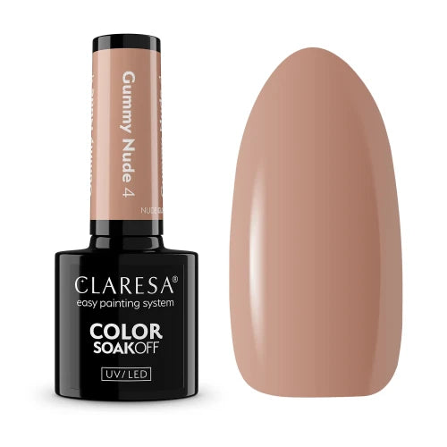 Claresa Smalto Semipermanente Gummy Nude 4 5g