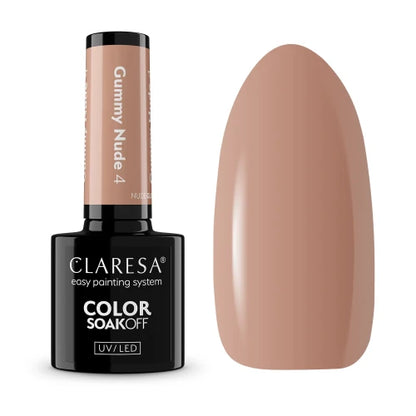 Claresa Smalto Semipermanente Gummy Nude 4 5g