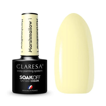 Claresa Smalto Semipermanente 1 Marshmallow - 5g - Lady&Oscar