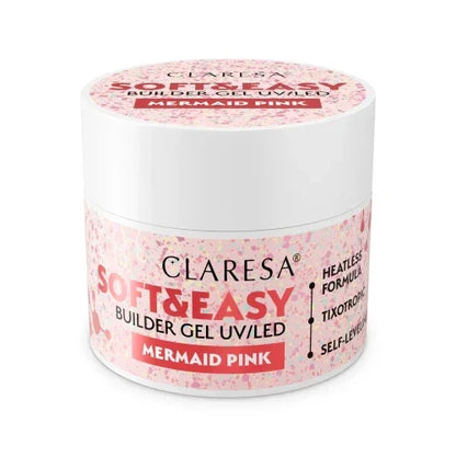 Claresa Builder Gel Soft&Easy Mermaid Pink 45g