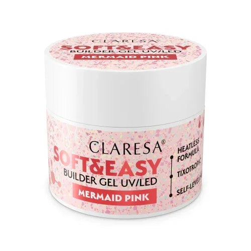 Claresa Builder Gel Soft&Easy Mermaid Pink 45g