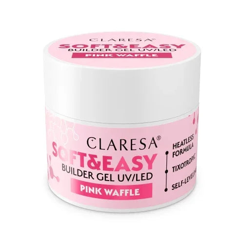 Claresa Builder Gel Soft&Easy Pink Waffle 45g