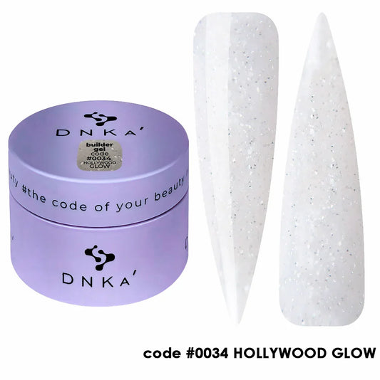 BUILDER GEL NEW FORMULA DNKa 30 ml #0034 Hollywood Glow - Lady&Oscar