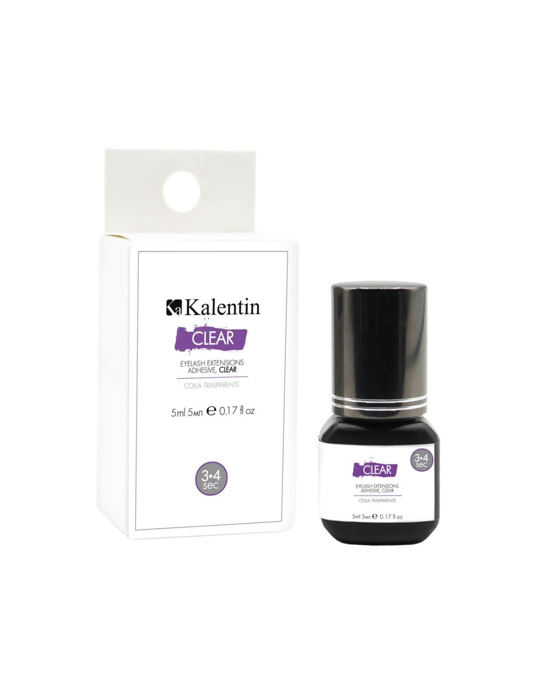 Kalentin Colla per Extension ciglia finte Clear 5ml