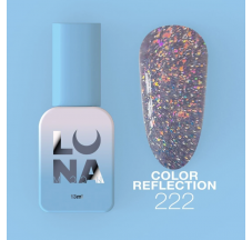 Lunamoon Color Reflection N°222 13ml - smalto gel effetto riflettente scintillante