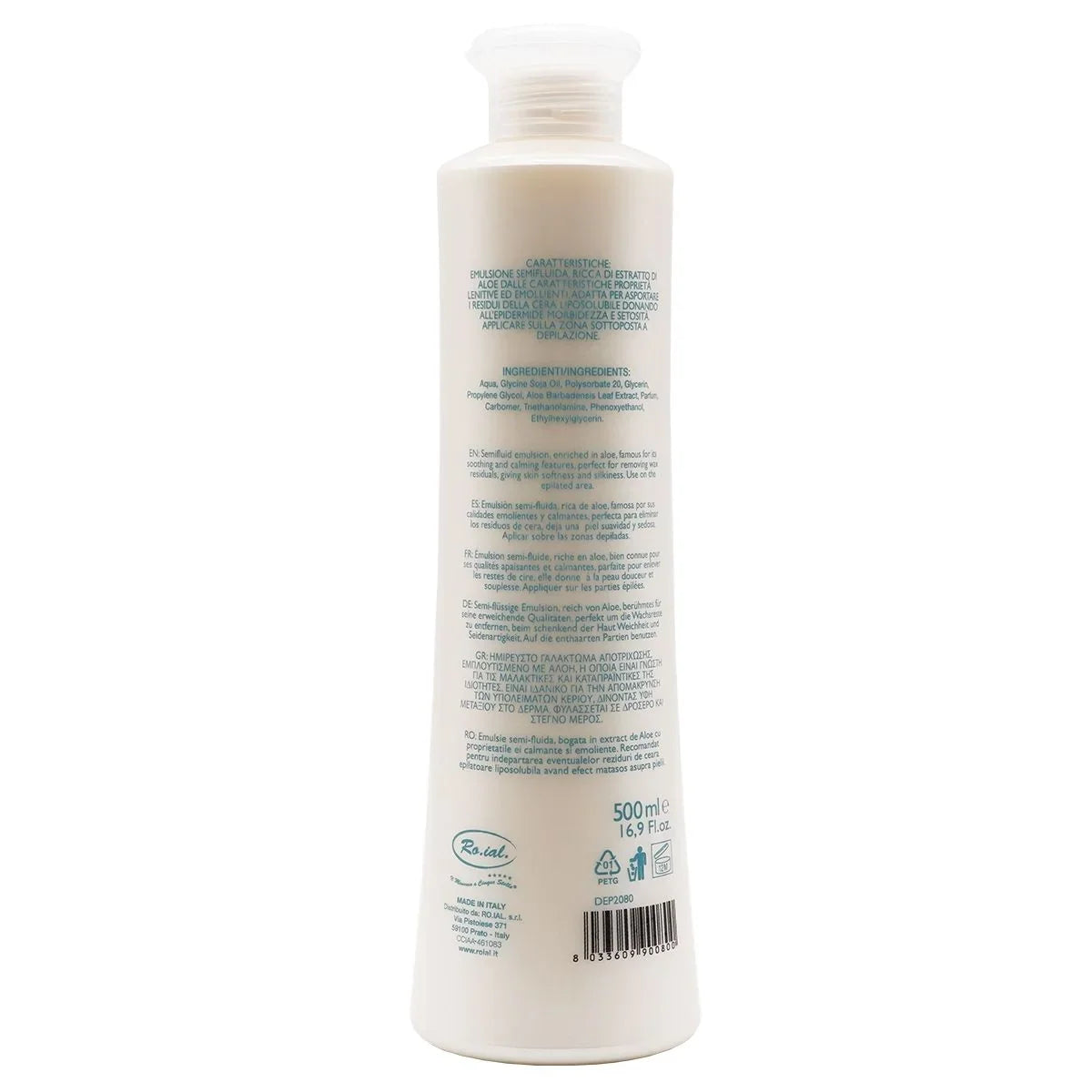 RO.IAL LATTE POST EPILAZIONE ALOE VERA 500ML - Lady&Oscar