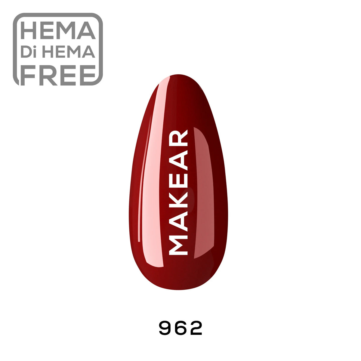 Makear semipermanente 962 Rosso Saturo