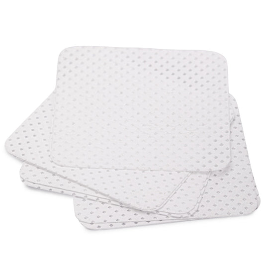 Pad per unghie AlleLac perforati senza polvere, bianchi, 5x5 cm, 540 pezzi