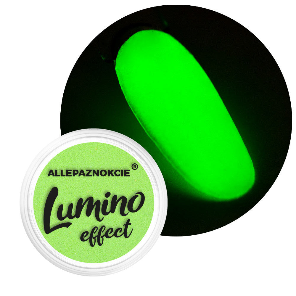 Polvere per unghie fosforescente Lumino Effect Allepaznokcie n. 12