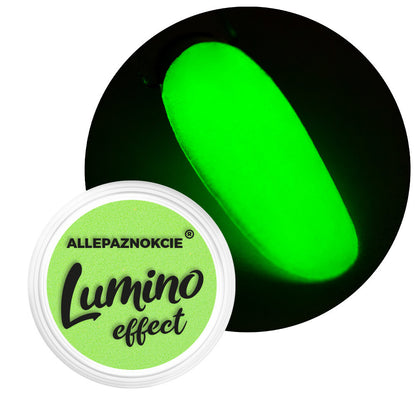 Polvere per unghie fosforescente Lumino Effect Allepaznokcie n. 12