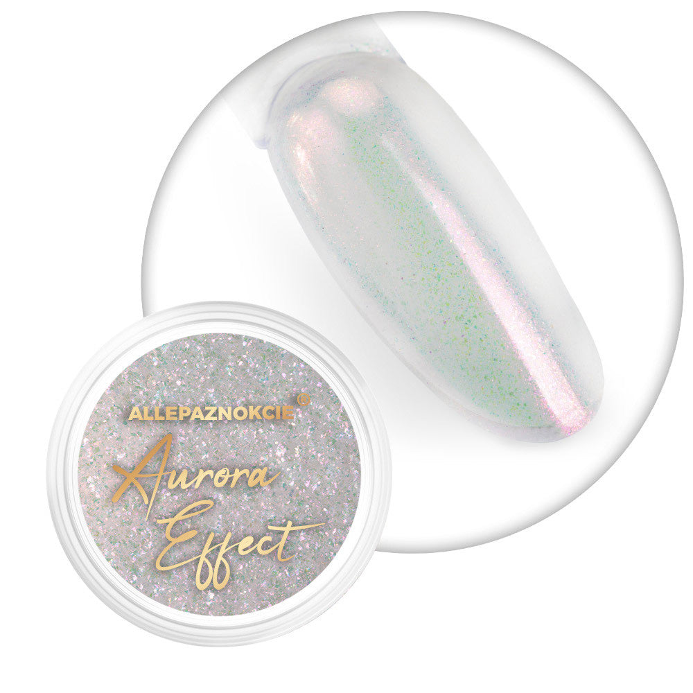 Polvere per unghie Aurora Mirror Intensive Allepaznokcie n. 5, 0,3 g