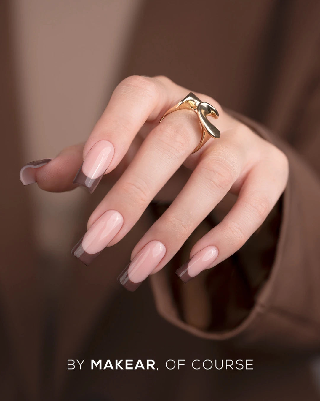 Makear French Manicure Gel FG10 Brown