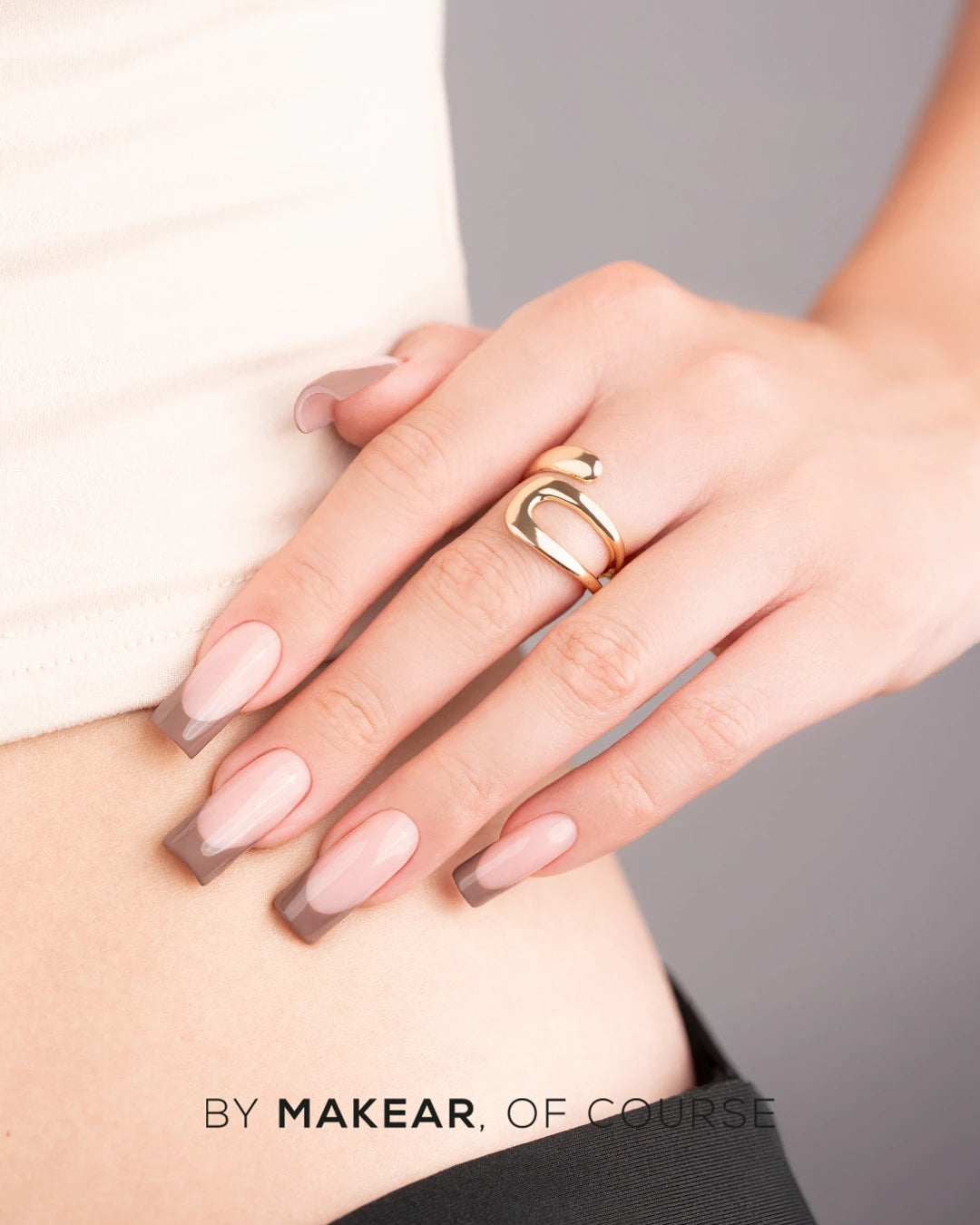 Makear French Manicure Gel FG09 Nougat