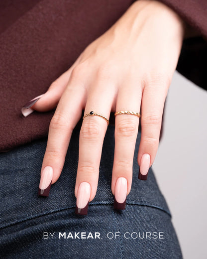 Makear French Manicure Gel FG13 Red Wine