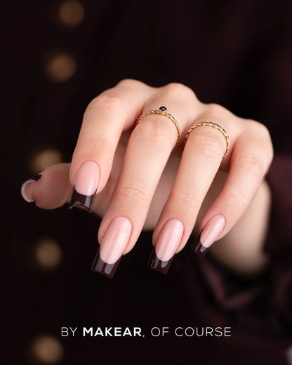 Makear French Manicure Gel FG13 Red Wine, dettaglio