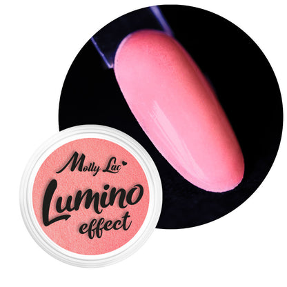 Polvere per unghie fosforescente MollyLac Lumino Effect n. 5