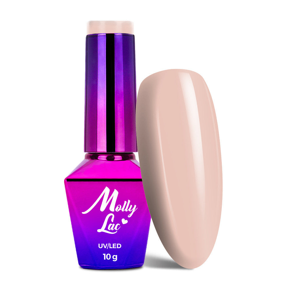 Smalto semipermanente Molly Lac Skin & Make Up Naked n. 302, 10 g