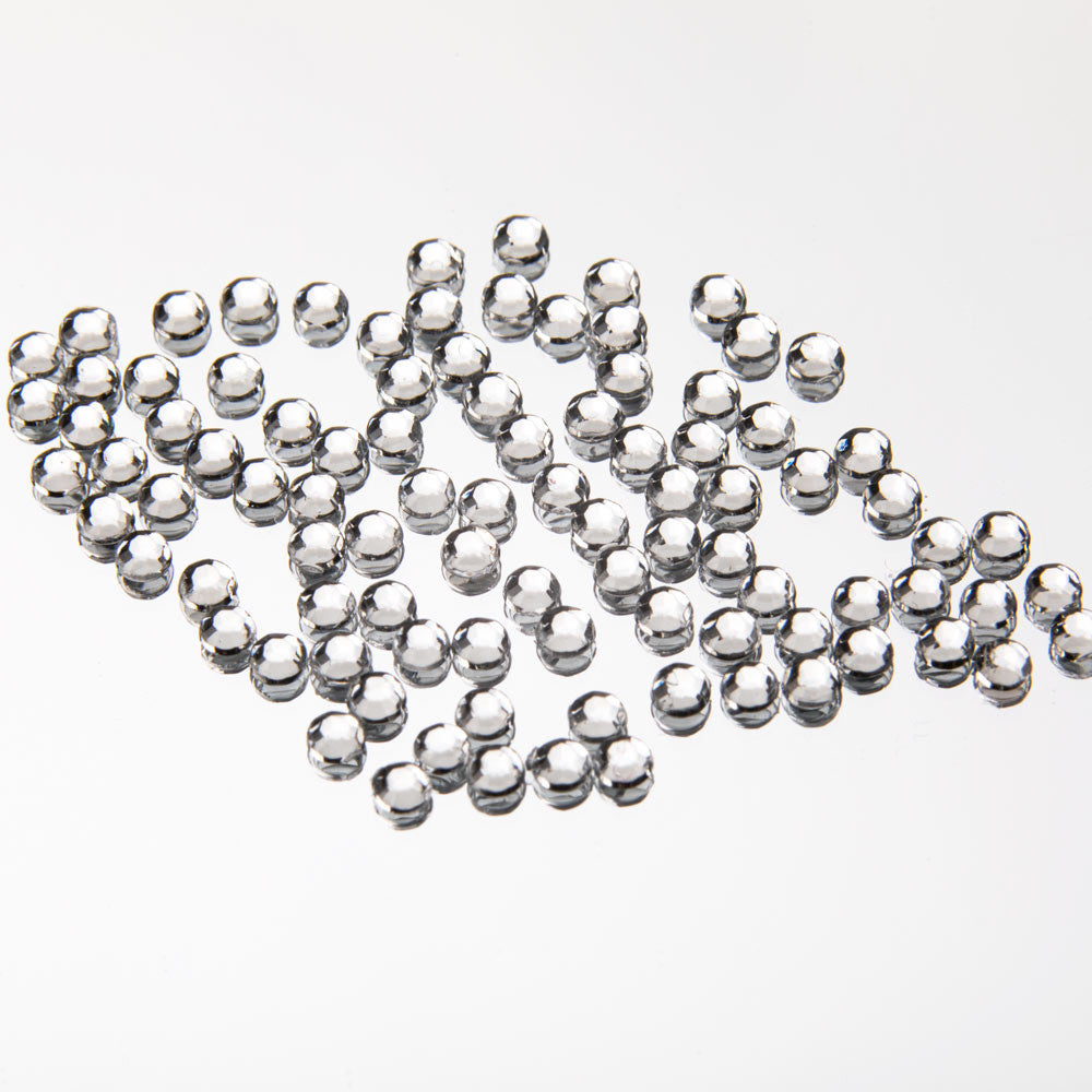 Confezione di strass effetto vetro da 2 mm, circa 100 pezzi