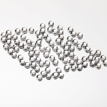 Confezione di strass effetto vetro da 2 mm, circa 100 pezzi