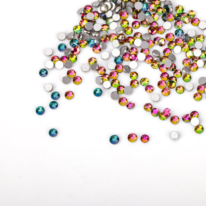 Strass per unghie in vetro SS3 Vulcano, confezione da circa 1440 pezzi