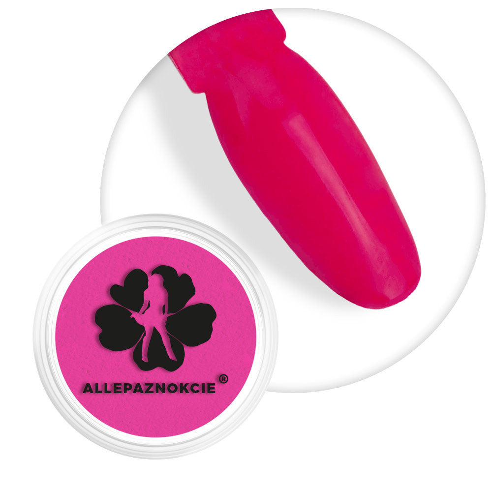 Polvere per unghie effetto fumo Smoke Nails Allepaznokcie n. 10 neon lampone