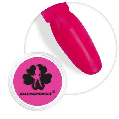 Polvere per unghie effetto fumo Smoke Nails Allepaznokcie n. 10 neon lampone