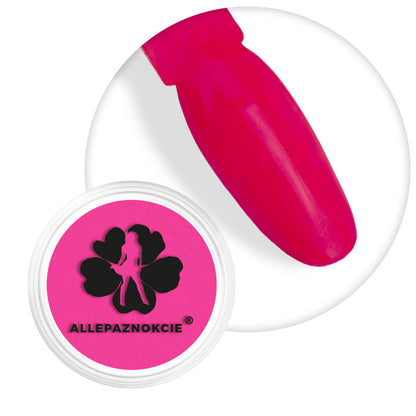 Polvere per unghie effetto fumo Smoke Nails Allepaznokcie neon rosa n. 9