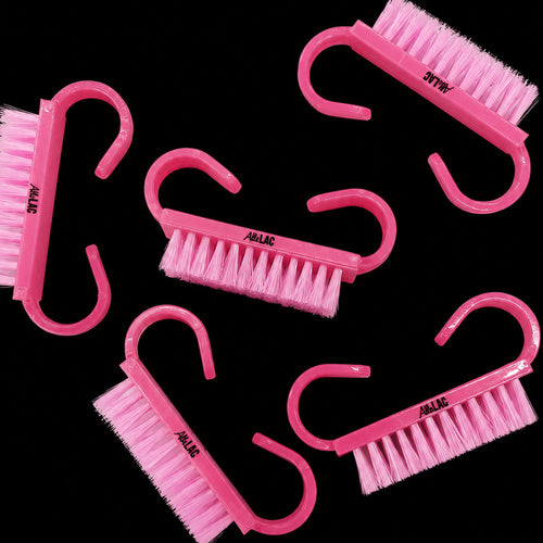 Spazzolino piccolo AlleLac rosa per manicure
