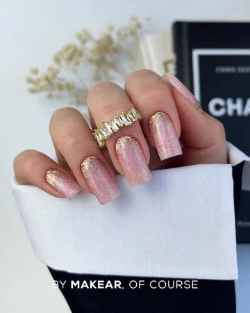 Makear Challengel Builder Gel Pink Shimmer 50ml - Lady&Oscar