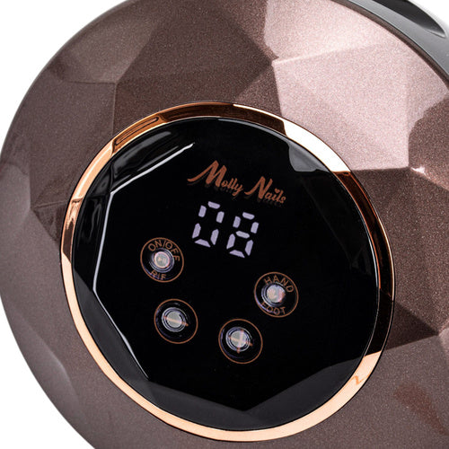 Fresa per manicure e pedicure Molly Nails M23 68W bronzo, dettaglio