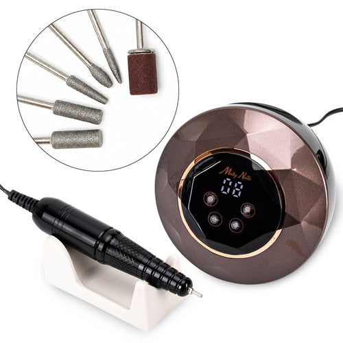 Fresa Molly Nails M23 bronzo: centralina e manipolo