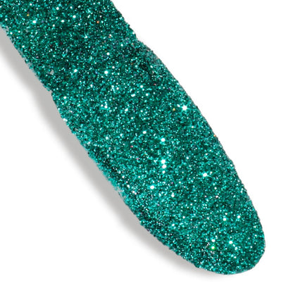 Dettaglio delle paillettes del glitter per unghie n. 79