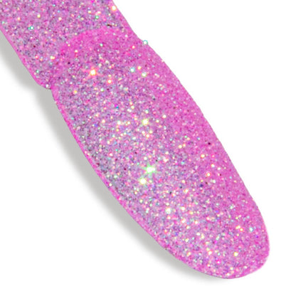 Dettaglio delle paillettes del glitter per unghie n. 97