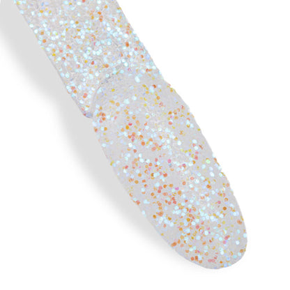 Effetto della polvere Shine Crystals Lumiere n. 4 sulle unghie