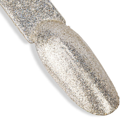 Silver Magic Dust Allepaznokcie, dettaglio della polvere argento